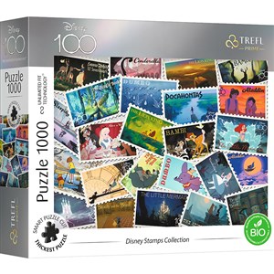 Obrazek Puzzle 1000 Disney Stamps Collection TREFL