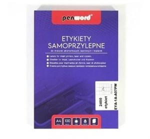 Bild von Etykiety samoprzylepne A4/100K 24x70x37mm