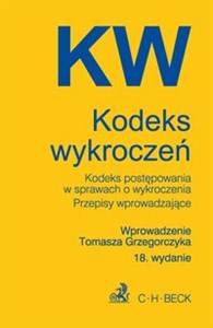 Bild von Kodeks wykroczeń wprowadzenie Tomasza Grzegorczyka