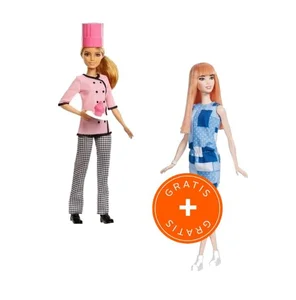 Bild von Barbie Kariera. Cukiernik + Pink patchwork GRATIS