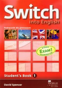 Obrazek Switch into English 1 Podręcznik + CD Gimnazjum