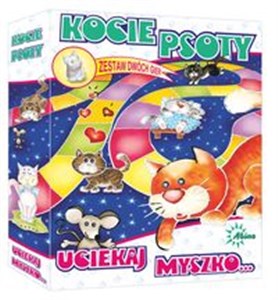 Obrazek Kocie psoty Uciekaj Myszko