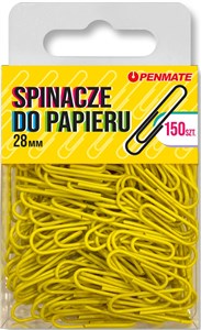 Bild von Spinacze do papieru Penmate Żólte 28 mm TT8316