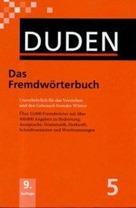 Obrazek DUDEN 5 Das Fremdworterbuch