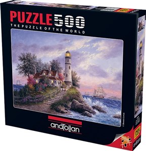 Obrazek Puzzle 500 Dom z latarnią