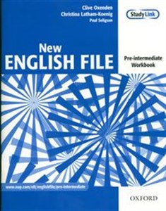Obrazek New English File Pre-Intermediate Workbook without key + CD Szkoły ponadgimnazjalne