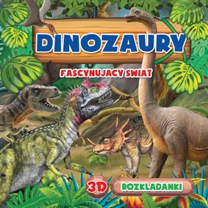 Obrazek Rozkładanka 3D Dinozaury Fascynujący świat