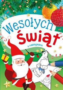 Obrazek Wesołych Świąt z naklejkami