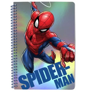 Obrazek Notatnik A5 z metalizowaną okładką Spiderman MV15907