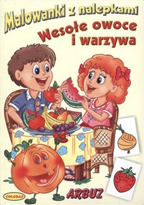 Bild von Wesołe warzywa i owoce Arbuz