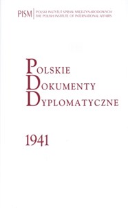Obrazek Polskie Dokumenty Dyplomatyczne 1941