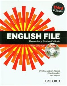 Obrazek English File Elementary Student's Book + DVD-ROM