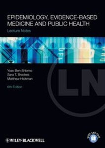 Bild von Lecture Notes Epidemiology, Evidence-based Medicine and Public Health