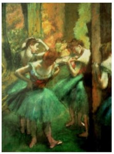 Bild von Puzzle 1000 Edgard Degas - Balerina