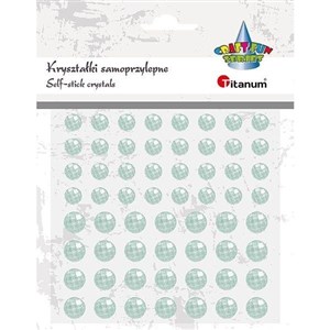 Bild von Kryształki samoprzylepne okrągłe blady nieb. 60szt