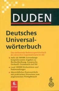 Bild von DUDEN Deutsches Universalworterbuch