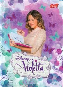 Obrazek Brulion A5 Disney Violetta w kratkę 96 kartek oczko