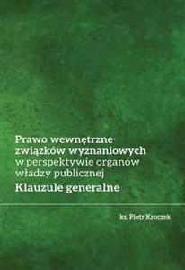 Bild von Prawo wewnętrzne związków wyznaniowych...