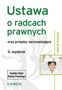 Bild von Ustawa o radcach prawnych oraz przepisy wprowadzające