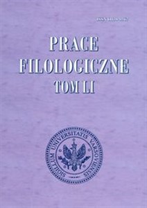 Obrazek Prace Filologiczne Tom 51