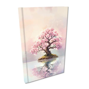 Bild von Notes A5 kratka Soft Touch Sakura Pastel