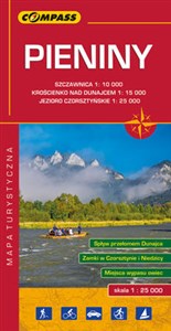 Bild von Pieniny Mapa turystyczna 1:25 000 Szczawnica, Krościenko nad Dunajcem, J. Czorsztyńskie