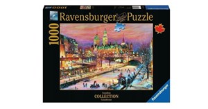 Obrazek Puzzle Ottawa zimowy festiwal 1000