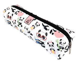 Obrazek Piórnik prostokąt Pandy at school