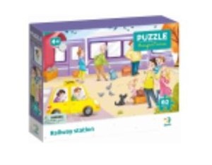 Obrazek Puzzle 60 Railway station