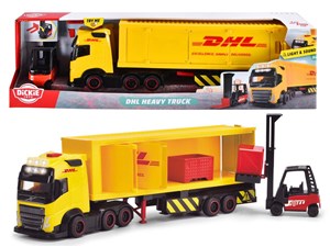 Bild von Ciężarówka Dickie Toys City z naczepą DHL 35 cm