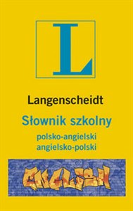 Obrazek Słownik szkolny polsko-angielski, agnielsko-polski