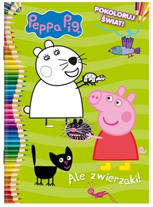 Bild von Peppa Pig Pokoloruj świat Część 4 Ale zwierzaki!