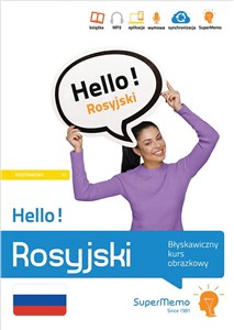 Bild von Hello! Rosyjski Błyskawiczny kurs obrazkowy (poziom podstawowy A1)