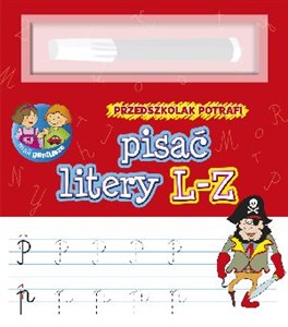 Obrazek Przedszkolak potrafi pisać litery L-Z