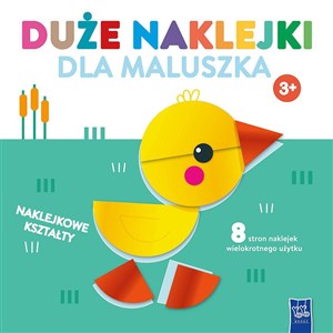 Obrazek Duże naklejki dla maluszka. Kaczuszka 3+