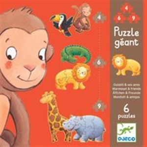 Obrazek Puzzle Marmoset i przyjaciele