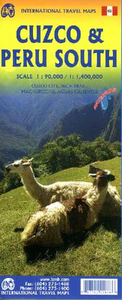 Bild von Peru Cuzco. ITM Travel Reference Map 1:110000