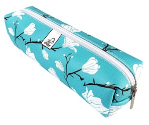 Obrazek Piórnik prostokąt Magnolie blue