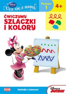 Obrazek Disney Ucz się z nami Klub Przyjaciół Myszki Miki Ćwiczymy szlaczki i kolory UDE4