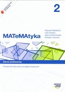 Obrazek MATeMAtyka 2 Podręcznik Zakres podstawowy Szkoła ponadgimnazjalna