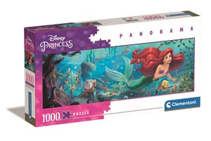 Bild von Puzzle 1000 panoramiczne collection Disney little mermaid 39658