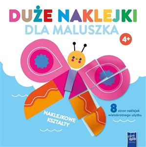 Bild von Duże naklejki dla maluszka. Motylek 4+
