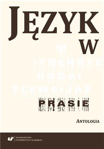 Obrazek Język w prasie. Antologia