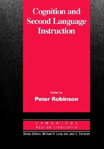 Bild von Cognition and Second Language Instruction