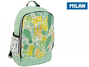 Obrazek Plecak mały zielono-żółty MILAN