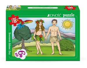 Bild von Puzzle Stworzenie Adama i Ewy 100