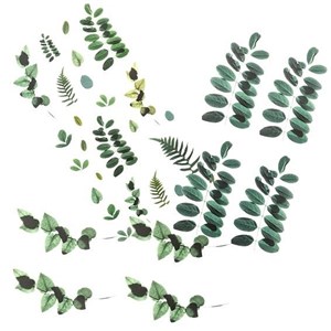 Obrazek Naklejki transparentne PVC liście