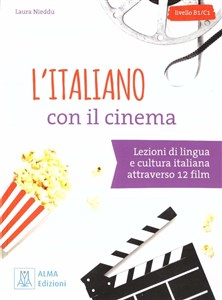 Obrazek L'italiano con il cinema podręcznik + audio online