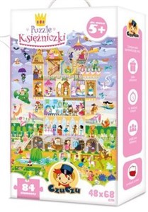 Bild von CzuCzu Puzzle 84 Księżniczki