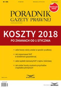 Bild von Koszty 2018 po zmianach Poradnik Gazety Prawnej 1/2018